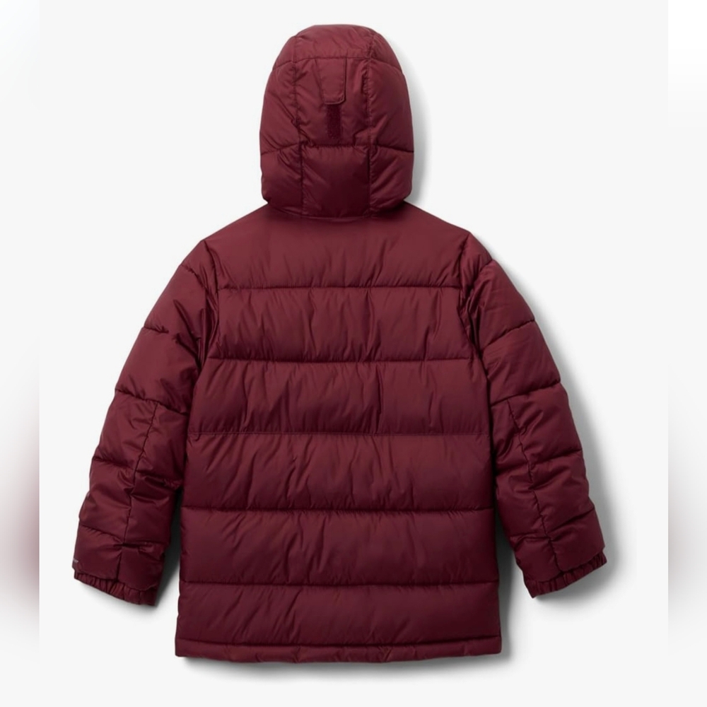 Columbia Unisex Kids Pike Lake li Hooded Jacket In Rich Wine Size Large NWT - Picture 2 of 3